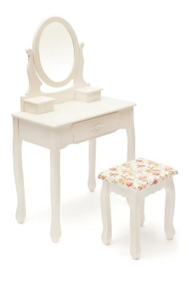 Туалетный столик с зеркалом и табуретом Secret De Maison Coiffeuse (Tetchair)